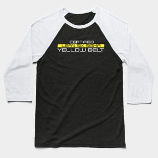 Lean Six Sigma Yellow Belt Baseball T-Shirt